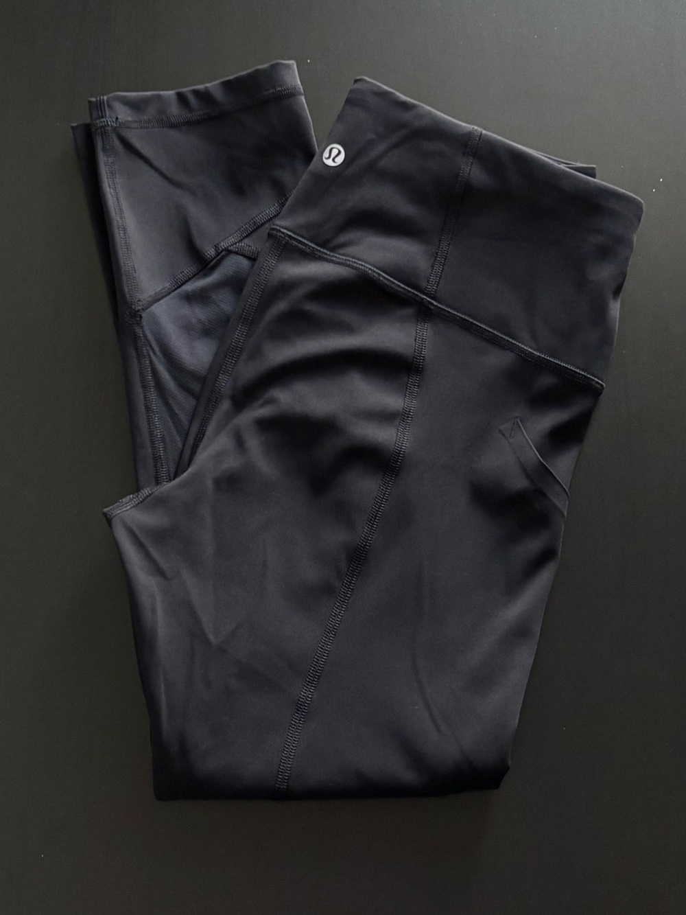 Lululemon Pace Rival High-Rise Crop Legging 22” in Black